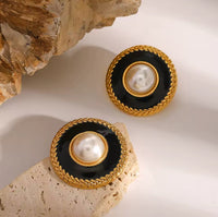 Monaco Pearl Statement Earrings