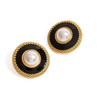 Monaco Pearl Statement Earrings