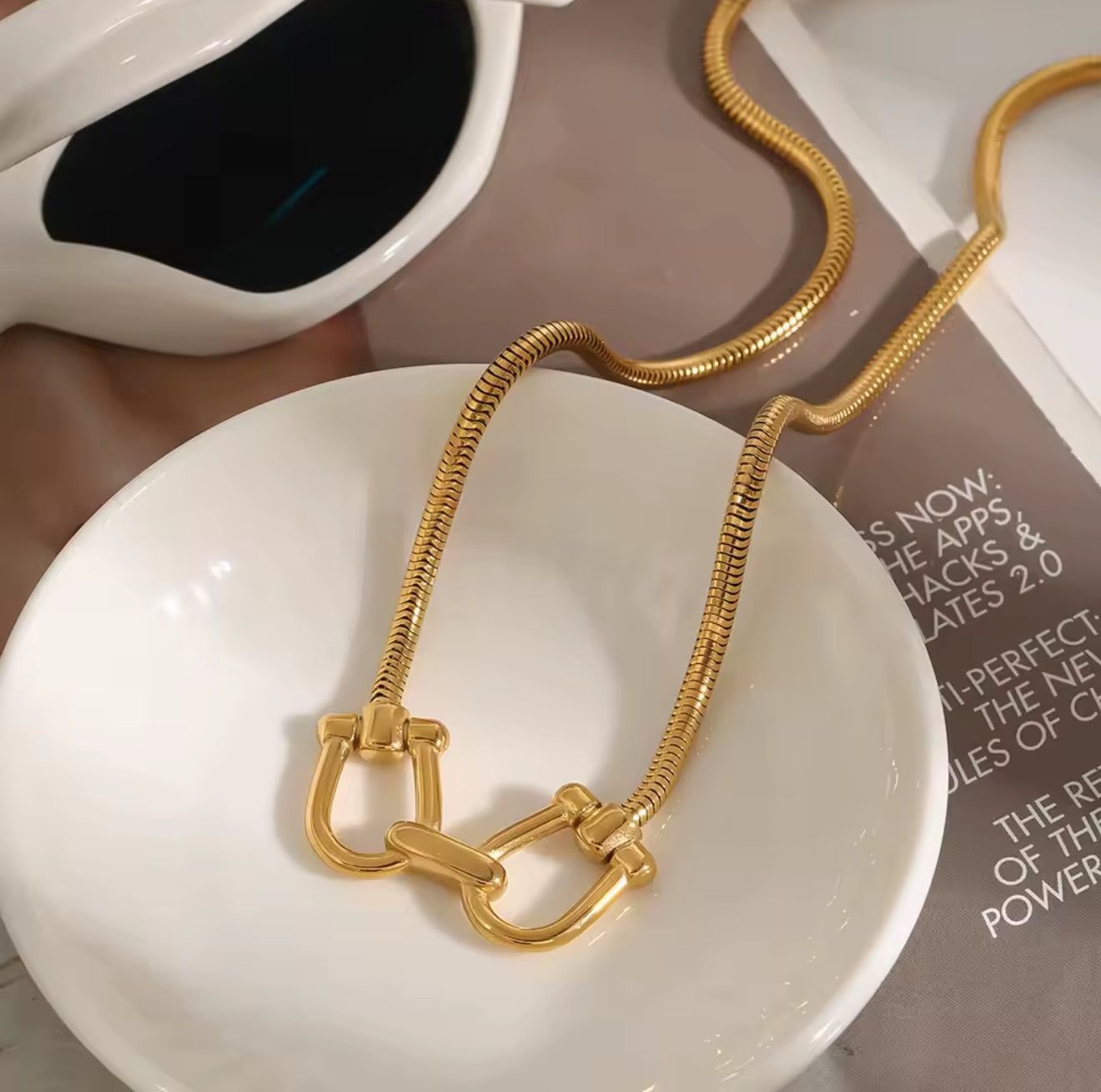 The Soleil Gold Necklace