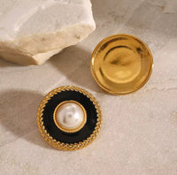 Monaco Pearl Statement Earrings