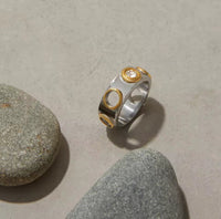 Portofino Luxe Mixed Metal Ring
