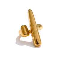Solara Adjustable Gold Ring
