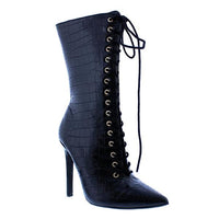 Selina Croc Boots